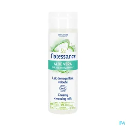 Natessance Lait Démaquillant Velouté Aloe Vera