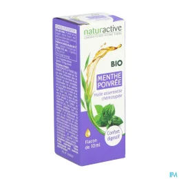 Naturactive Huile Essentielle Menthe Poivrée Bio