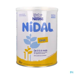 Nestlé Nidal 1 Lait 0-6 Mois