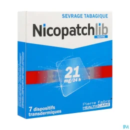 Nicopatchlib — 21 mg / 24 h - 7 Patchs