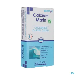 Nutrigée Calcium Marin Bio x 30 Comprimes