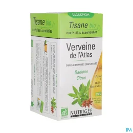 Nutrigée Tisane Verveine De L'atlas Bio 20 Sachets