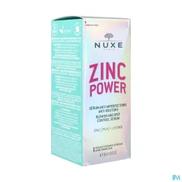 Nuxe Zinc Power Sérum Anti-imperfections Anti-boutons