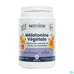 OEMINE MELATONINE VEGETALE - 60 Gelules