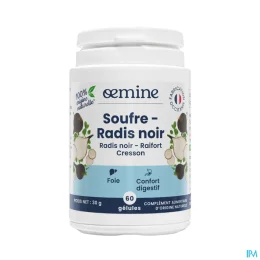 Oemine Nature Soufre Radis Noir Gel