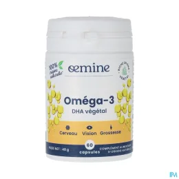 OEMINE OMEGA 3 - 60 Capsules