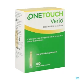 OneTouch Verio Bandelettes Réactives
