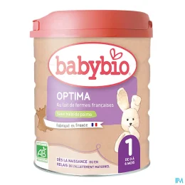 Optima 1 - Formule Fibres & Bifidus au Lait de Vache Français