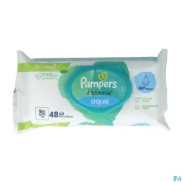 Pampers Lingettes Aqua Harmonie