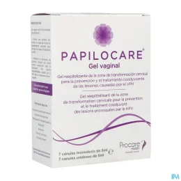 Papilocare Gel vaginal — 7 Unidoses de 5 mL