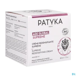 Patyka Crème Redensifiante Suprême — Peaux Normales à Mixtes - Pot 50 mL