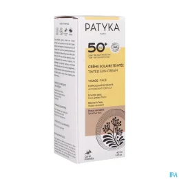 Patyka Crème Solaire Teintée Visage SPF50+
