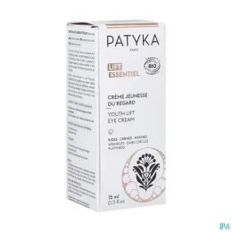 Patyka Lift Essentiel Crème Jeunesse du Regard