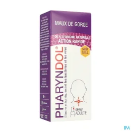 Pharyndol Spray Buccal Maux de Gorge