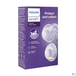 Philips AVENT Coquilles d'allaitement confort + Coussinets