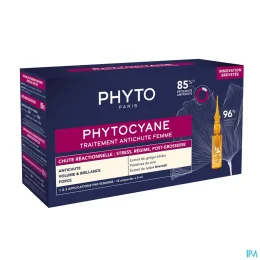 Phytocyane Femme Traitement Antichute Réactionnelle