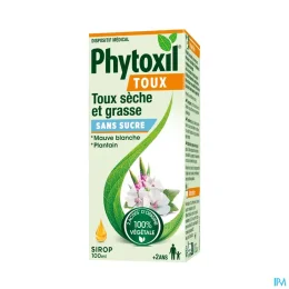 Phytoxil Toux Sirop — Flacon 100 mL - Sans Sucre