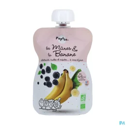 POPOTE GOURDE Les Mures et la Banane - 120g