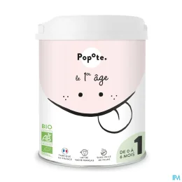 Popote Lait Infantile 1er Age Bio 0 à 6 Mois 800g