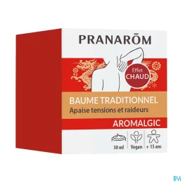 Pranarôm Aromalgic Baume Traditionnel Chauffant