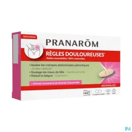 Pranarom Aromalgic Comprimés Règles Douloureuses