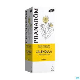 Pranarom huile de macération calendula Bio — 50 mL