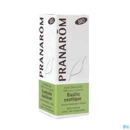 Pranarom Huile Essentielle Basilic Exotique Bio