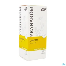 Pranarom Huile Végétale Carotte Bio