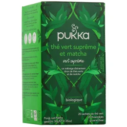 Pukka Thé Vert Matcha Suprême Bio