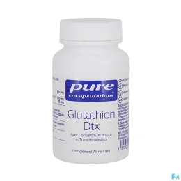 Pure Encapsulations Glutathion Dtx 60 gélules