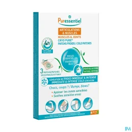 Puressentiel Articulations et Muscles Cryo Pure Patchs Froids