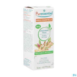 Puressentiel Huile Essentielle Gingembre Frais Bio
