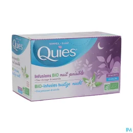 Quies Sommeil Infusion BIO Nuit Paisible 20 sachets