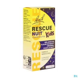 RESCUE® Kids Nuit Fleur de Bach en Gouttes — Flacon 10 mL