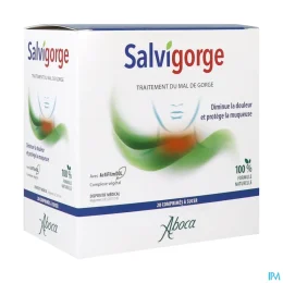 Salvigorge — 20 Comprimés à Sucer