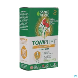 Sante Verte Toniphyt Immunité 30 comprimés à croquer