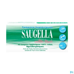 Saugella Cotton Touch Tampons Hygiéniques — Flux léger