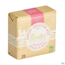 Savon Douceur Bio Pétales de Rose 100 g