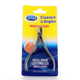 Scholl Ciseaux pour Ongles Durs et épais