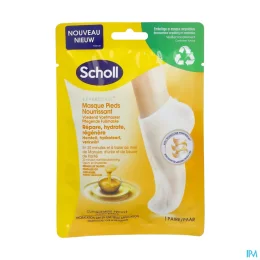 Scholl Masque Pieds Nourrissant au Miel de Manuka