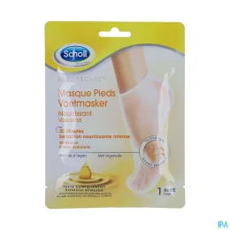 Scholl Masque Pieds Nourrissant Huile d'Argan