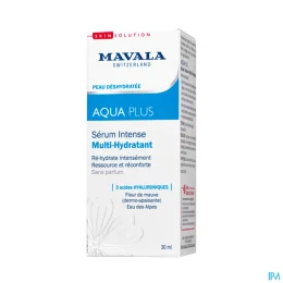 SkinSolution Aqua Plus Sérum Intense Multi-Hydratant 30 ml
