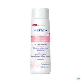 SkinSolution Clean & Comfort Lait Démaquillant Caresse Spécial Peau Sèche 200 ml