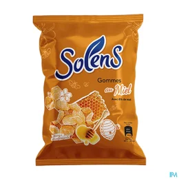 SOLENS GOMMES Miel - 100g