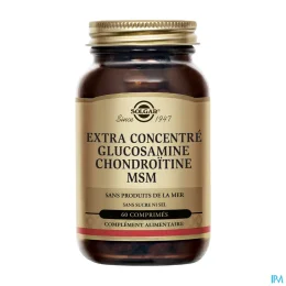 Solgar Extra Concentré Glucosamine Chondroïtine MSM
