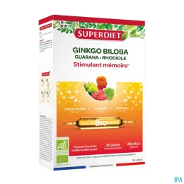 SUPER DIET Gingkgo Boost Bio Ampoule