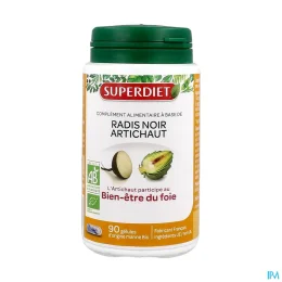 Super Diet Radis Noir Artichaut Bio — 90 Gélules