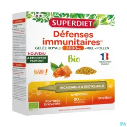 Superdiet Gelée Royale Bio 3000 mg