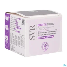 SVR Pepti Biotic Gel-Mat Régénérant Lissant — Recharge 50 mL