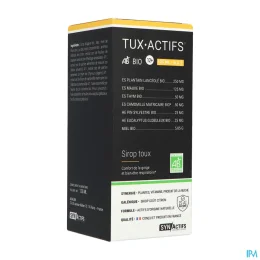 Synactifs Tux Actifs Sirop Toux Bio 12+